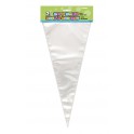 25 CLEAR LARGE CONE CELLO BAGS