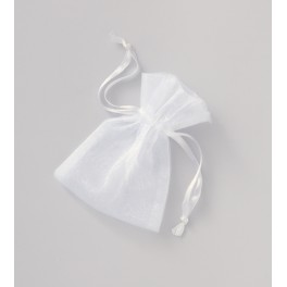4 ORGANZA POUCHES 3" X 4"