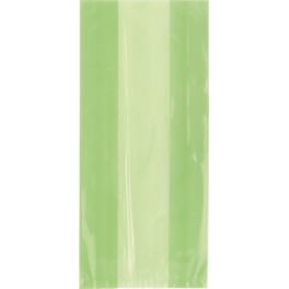 30 LIME GREEN CELLO BAGS