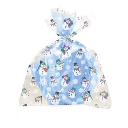 4 SNOWMAN LGE CELLO BAGS