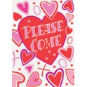 8 LOVIN HEARTS INVITATIONS