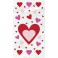 20 HEARTS CELLO BAGS 5X9"