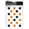 50 ORG/BLK DOTS TREAT BAG 4X6"