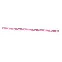 10 HOT PINK DOTS PAPER STRAWS