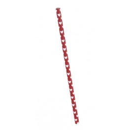 10 HEARTS PAPER STRAWS