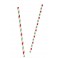 10 RD/GRN STRP/DOT PAPER STRAW