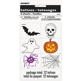 2 HLLWN COLOR TATTOO SHEETS