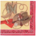 16 WESTERN BEVERAGE NAPKINS