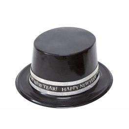 NY SPARKLE BLACK TOP HAT BULK