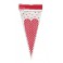 20 DOTTED HEART CONE CELLO BAG