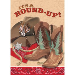 8 WESTERN INVITATIONS