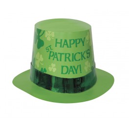 ST PAT PPR TOP HAT W/FOIL BND