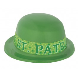 HPPY ST PATS DAY DERBY HAT-BLK