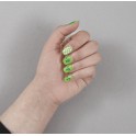 20 SHAMROCK NAIL STICKERS