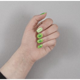 20 SHAMROCK NAIL STICKERS