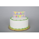 HAPPY SPRING CAKE BANNER