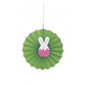 EASTER BUNNY PPR DECOR FAN-12"