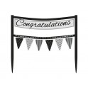 CONGRATULATIONS CAKE BANNER