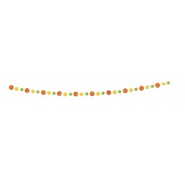 SUMMER DOT PPR GARLAND-9FT