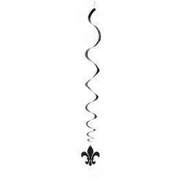 3 FLEUR DE LIS HNG SWRL-26"L