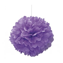 PUFF DECOR 16" PT PURP