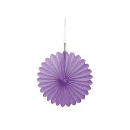 3 DECOR FAN 6" PT PURP