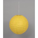 LANTERN ROUND 10" YELLOW