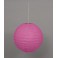 LANTERN ROUND 10" HOT PINK