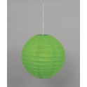 LANTERN ROUND 10" LIME GREEN