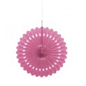 DECORATIVE FAN 16" HOT PINK