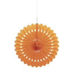 DECOR FAN 16" PMPKN ORANGE
