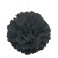 PUFF DECOR 16" BLACK