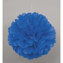 PUFF DECOR 16" ROYAL BLUE