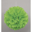 PUFF DECOR 16" LIME GREEN