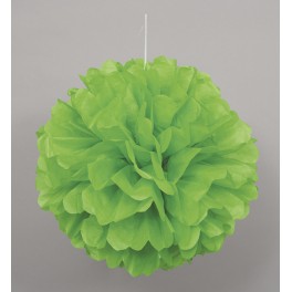 PUFF DECOR 16" LIME GREEN