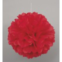 PUFF DECOR 16" RED