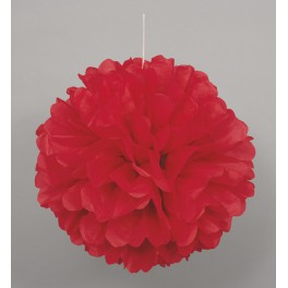 PUFF DECOR 16" RED