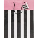 PARTY STRIPES GIFTBAG ASST-LRG