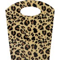 SAFARI PRINT GIFTBAG-FANCY LGE