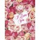LOVE ROSES MED GLSSY GIFT BAGS