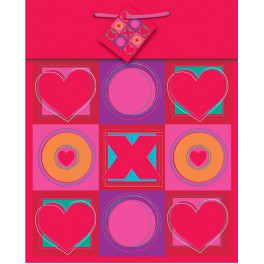 XO HEARTS GIFT BAG - MEDIUM