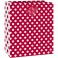 RUBY RED DOTS GIFTBAG-MED