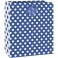 RYL BLUE DOTS GIFTBAG-MED