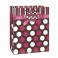 PINK DOTS BOW GIFTBAG-LG