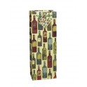 FOIL VINTAGE VINO WINE BAG
