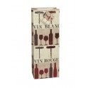 RED FOIL VINO WINE BAG