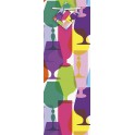 COLORED GLASS WINE BAG