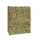 GOLD FOIL LEOPARD GIFTBAG-MED