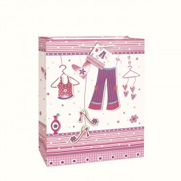 GLITTER GLAMOUR GIFT BAG-LARGE