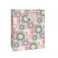 PLAID GLTR FLWRS GIFTBAG-LG